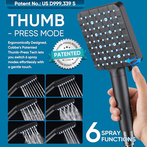 Filtered Shower Head with Handheld