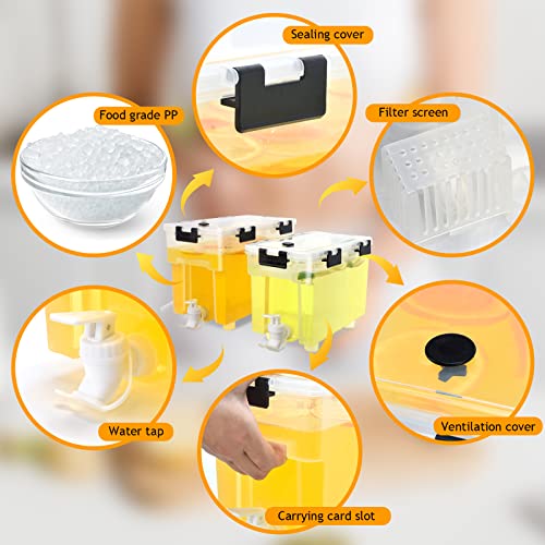 2.5 Gallon Drink Dispenser For Fridge