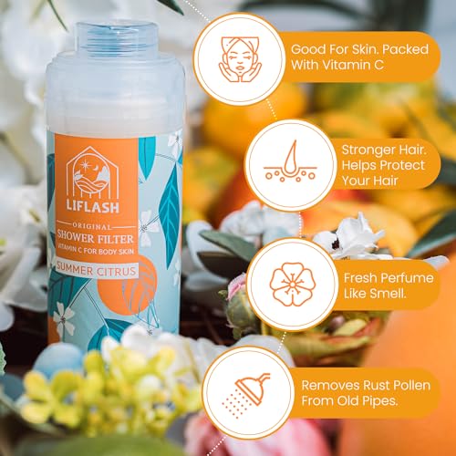 Vitamin C Shower Filter for Hard Water