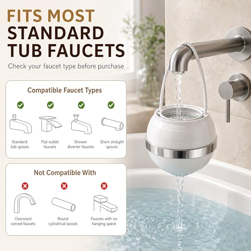 Bath Filter for Tub Faucet