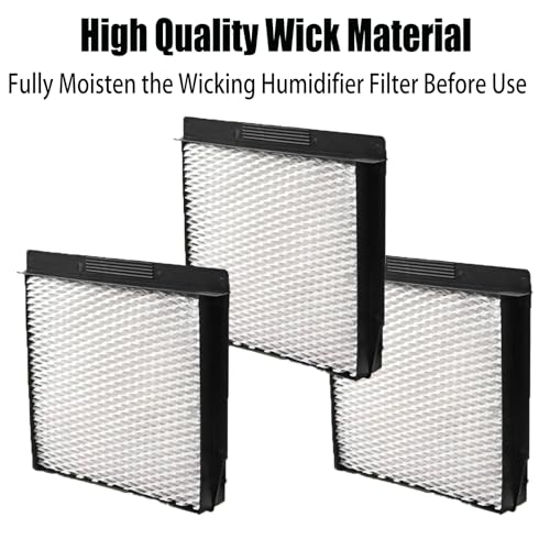 3 Pack Replcement Super Wick Filters for AirCare 1040 Series Humidifiers (3 Count)