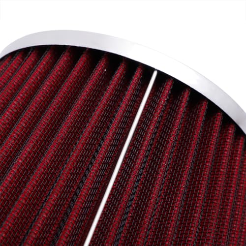 ID2.5" High Flow Inlet Cold Air Intake Cone Air Filter Replacement Clamp
