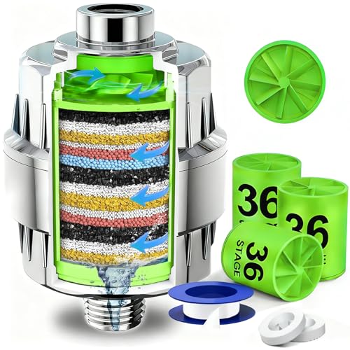 36 Stage Shower Head Filter for Hard Water