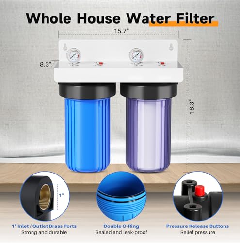 2 Stage Whole House Water Filtration System