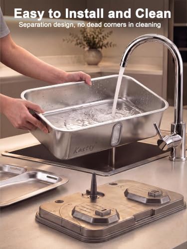 17L 4.5Gal Stainless Steel Dog Water Fountain for Large Dogs