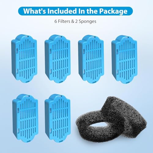 Cat Water Fountain Filters (6 Count)