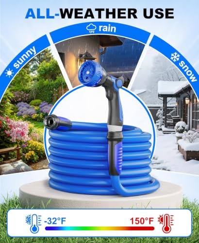 Garden Water Hose 25 ft x 5 (25 Foot)