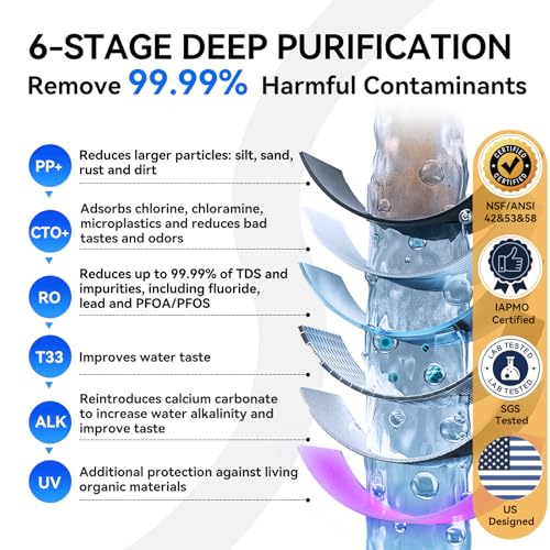 Dual Mode Reverse Osmosis Water Filter
