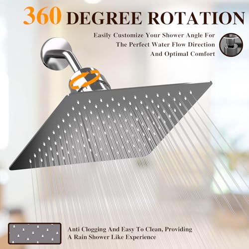 Filtered Shower Head with 20