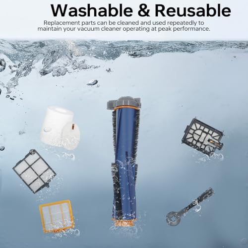 Replacement Parts for Shark AI AV2501S AV2511AE Robot Vacuum Cleaner (17 Count)