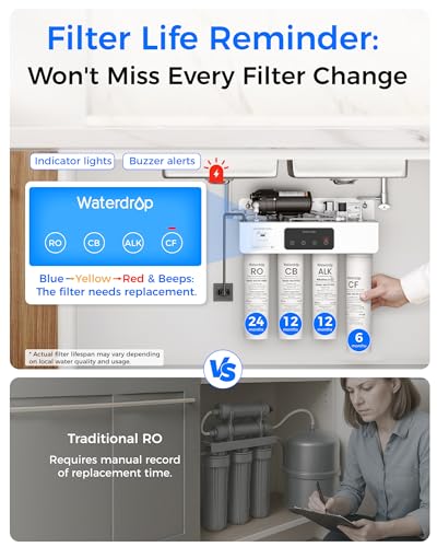 T4 A Alkaline Mineral Tankless Reverse Osmosis System