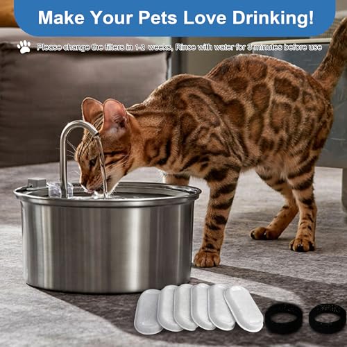 Cat Water Fountain Replacement Filters (24 Count)