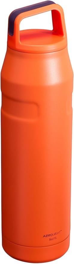 Stanley IceFlow Cap and Carry Water Bottle | Wide Mouth Twist Lid | Lightweight & Leakproof for Travel & Sports | Insulated Stainless Steel | BPA-Free