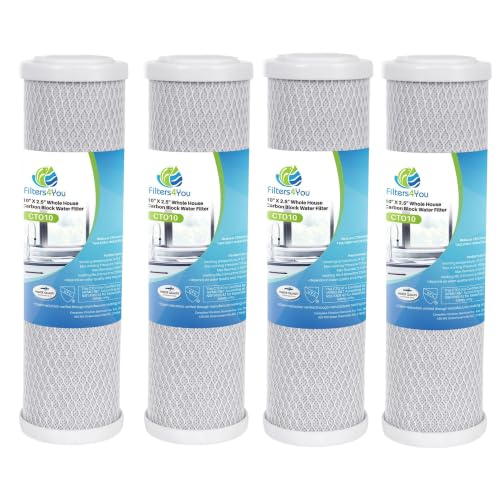 Carbon Block Filters Compatible with Flow (4 Count)