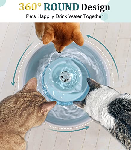 Ceramic Cat Water Fountain