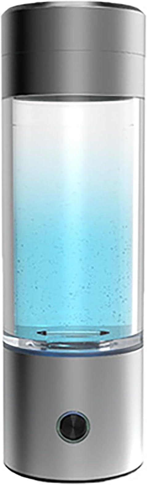 3 in 1 Hydrogen Water Bottle Generator, Portable Rechargeable PEM Hydrogen Water Machine, Smart Molecular Hydrogen Water Ionizer, Rich Hydrogen Cup for Fitness, Travel & Daily Hydration