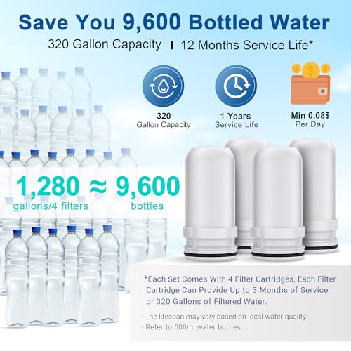 Ceramic Filter Replacement for LCF (4 Count)