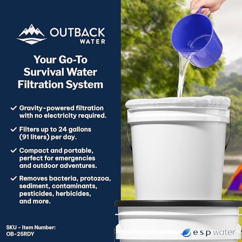 Outback Water Emergency Drinking Water Filter System
