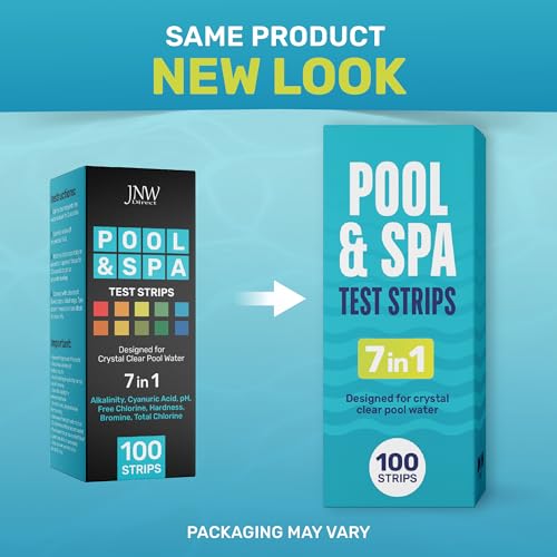 Pool Test Strips for Pools and Spas (100 Count)