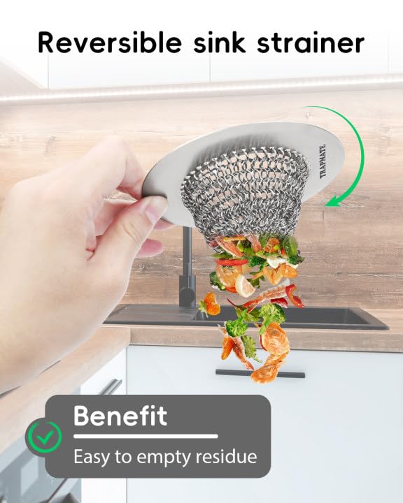 Kitchen Sink Drain Strainer & Sink Stopper