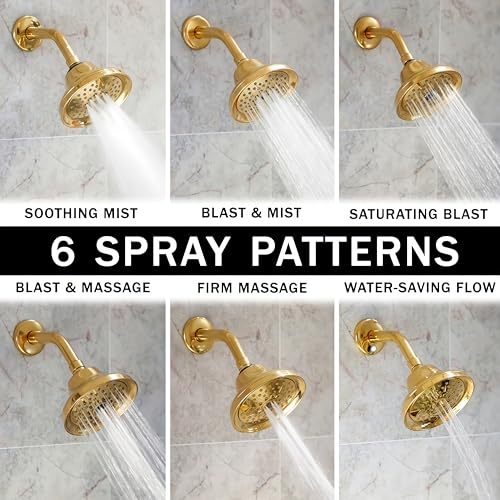 Massage Shower Head With Mist