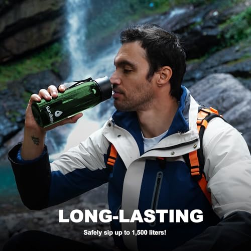 Purified Water Bottle for Camping (2 Count)
