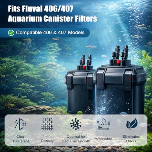 Replacement Filter Media Compatible with Fluval 406 (450 Gram)