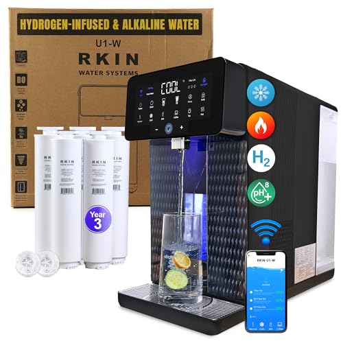 3-Year U1-W App-Enabled Countertop RO Supreme | All-in-One Water Filtration & Hydration Station