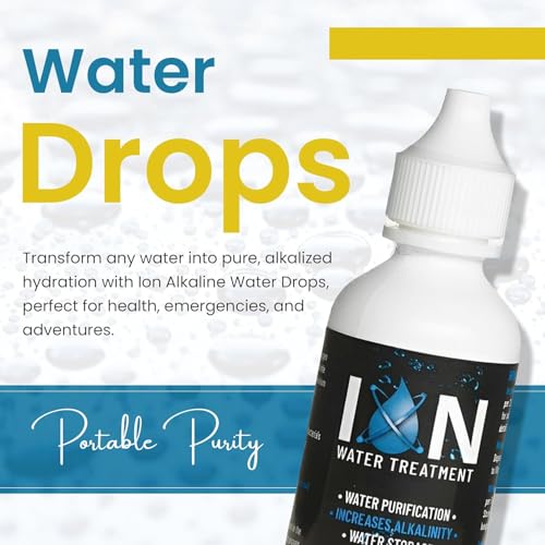 Alkaline Water Drops PH Booster & Water Treatment Drops (2 Fl Oz)