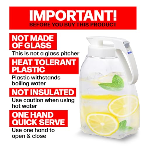 QuickServe Large Airtight Pitcher