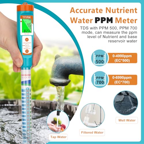 Truncheon EC PPM Nutrient Meter for Hydroponic