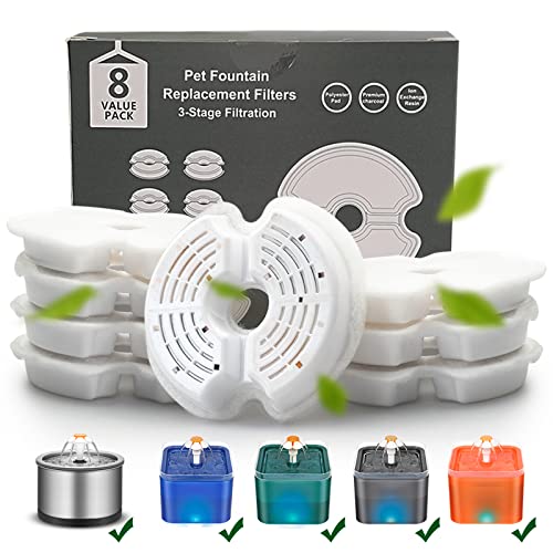 Cat Fountain Filter (8 Count)