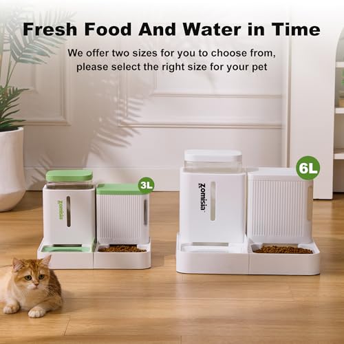 Gravity Dog Food and Water Dispenser