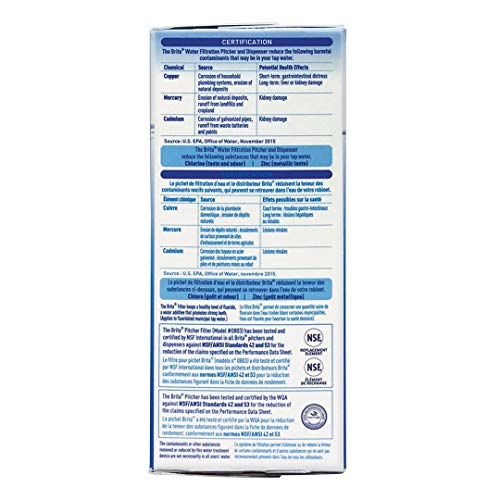 35503 Water Filter Pitcher Advanced Replacement Filters (3 Count)