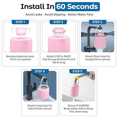 17 STAGE Bath Filter for Tub with Premium Design & Leak