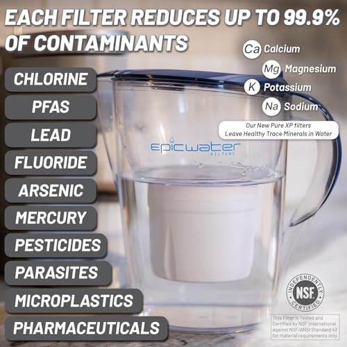 Pure Filter Pitchers for Drinking Water