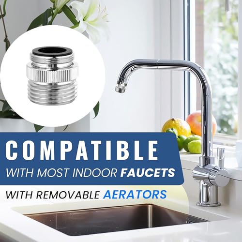 Water Filtration Kit with Indoor Faucet Adapter