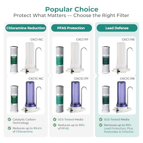 CKC1C PB Lead Removal Countertop Drinking Water Filteration System