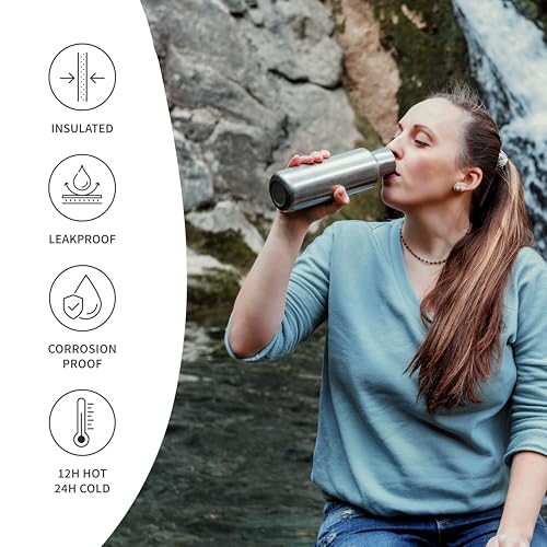 24 oz Metal Water Bottle