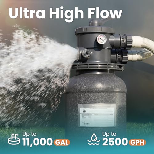 10" Sand Filter Pump for Above Ground Pool with Timer (10 inch(es))