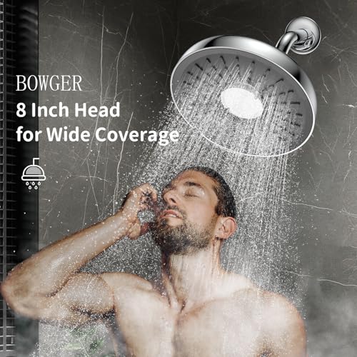 2 Pack Shower Filter Replacement for 8" Fixed Rain Shower Head