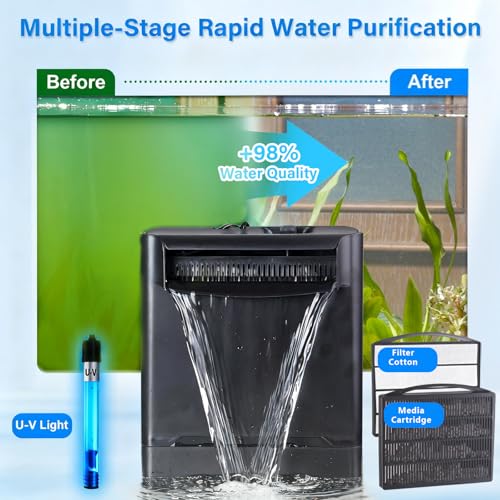 Turtle Tank Filter Aquarium Fish Filter w