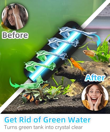 400GPH Aquarium Filter with 7W U