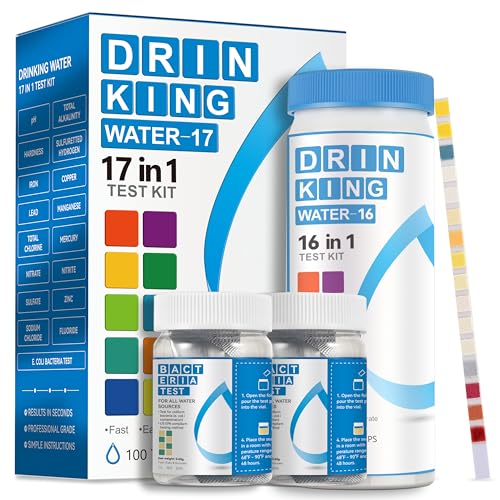 Drinking Water Test Strips 17 (100 Count)