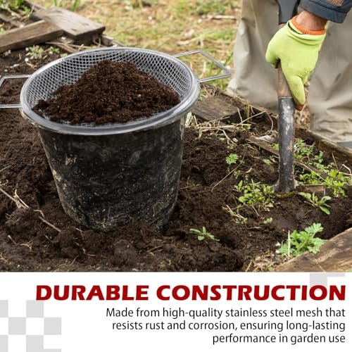 Round Soil Sifter