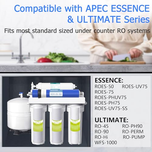 1 5 Stage 100 GPD RO Water Filter Fit for APEC Reverse Osmosis System
