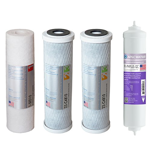 FILTER-SET-PH, RO Replacment Filter Set, 90 GPD, Alkaline