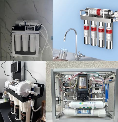 NSF 3 8" inch Water Line Tubing and Push to Connect Fittings for Reverse Osmosis Water Filter RO fittings