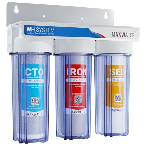 3 Stage Water Filtration System for Whole House