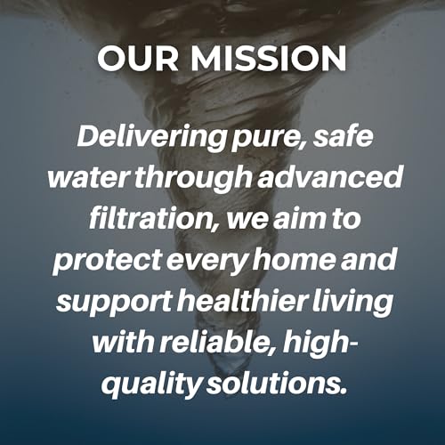 5 micron water filter 10 x 2.5 whole house water filter cartridge (4 Count)